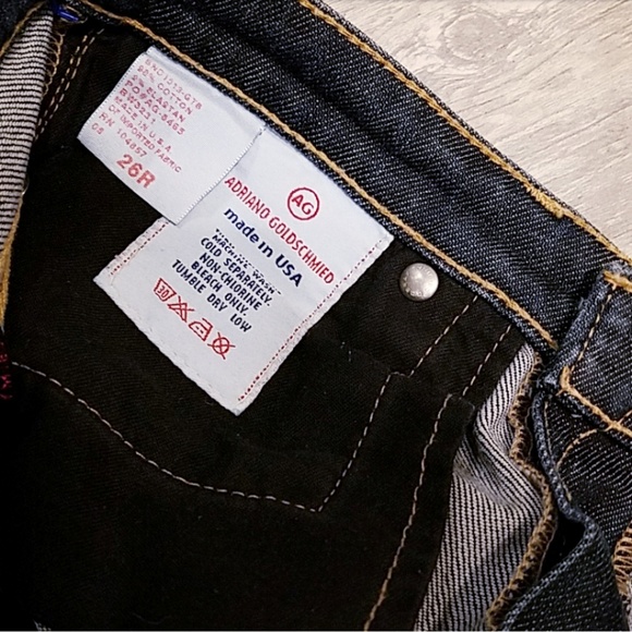 AG Adriana Goldshmied The Angel Dark Wash Boot Cut Jeans - Picture 7 of 8